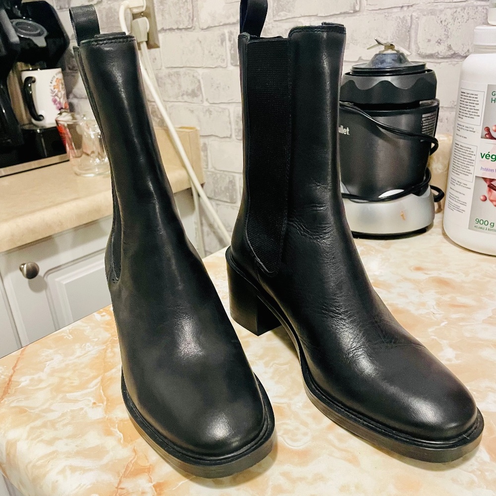 Leather Boots